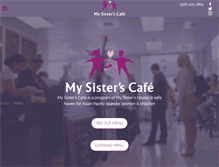 Tablet Screenshot of mysisterscafe.org